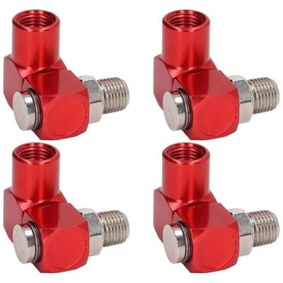 Nuevo Accesorios Neumáticos de 1/4 de Pulgada Adaptador de Herramienta Giratorio de 360 Grados Acoplamiento Giratorio de Aluminio 150 PSI Máx. Giratorio de Aire Conector de Manguera de Aire