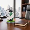 Golf Pen Holder Set, Mini Golf Bag Desk Organizer with 3 Golf Club Pens, Novelty Office Decor for Men, Business Gift