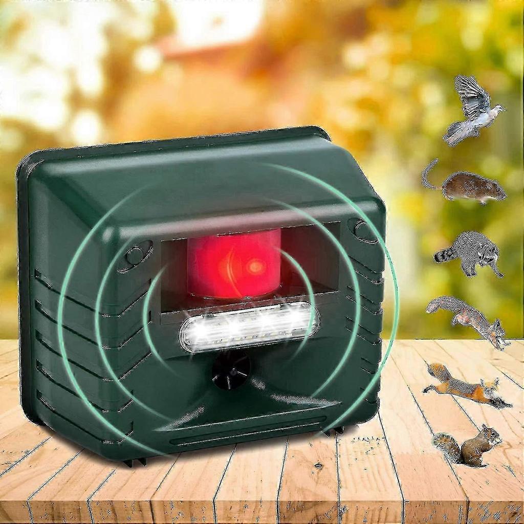 Professionelle elektronische Vogelabwehrversion für Tauben, Stare, Spatzen und Möwen