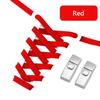 8MM 2025 No Tie Shoe Laces Press Lock Insert Fixed Shoelaces Without Ties Elastic Laces Sneaker Kid Adult Flat Shoelace for Shoe