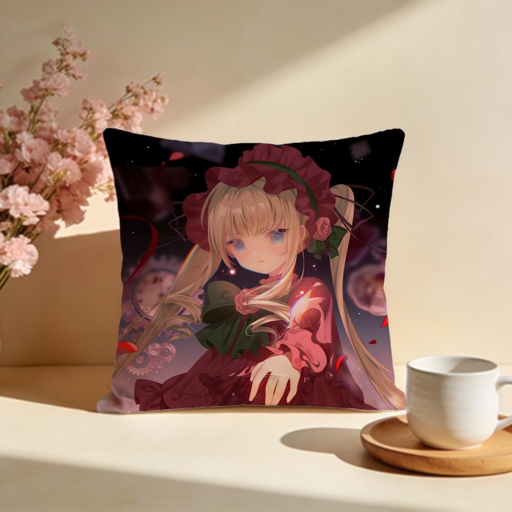 Beliebte RRozen Maiden Volle Kissenhülle Stilvolle Waschbare Kissenhülle Ideal für Sofa Schlafzimmer Auto Dekoration