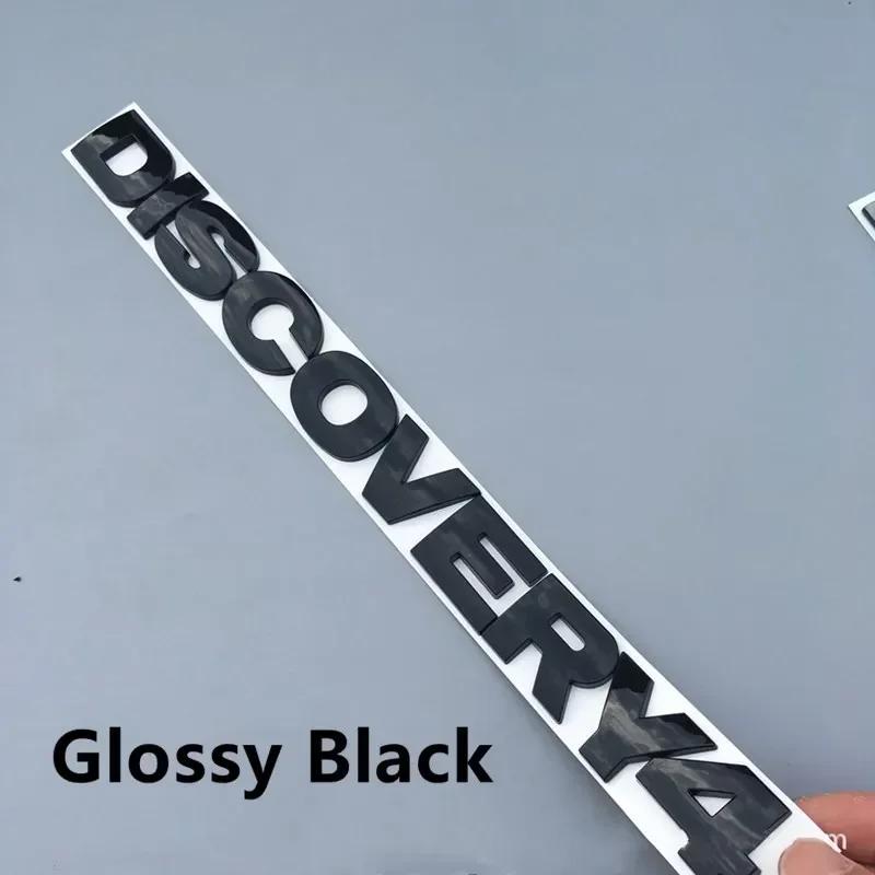 Abs Chrome Car Front Trunk Emblem for Land Rover Discovery 1 2 3 4 5 Auto Hood Bonnet Rear Tailgate Sticker Badge Accessories YJ9