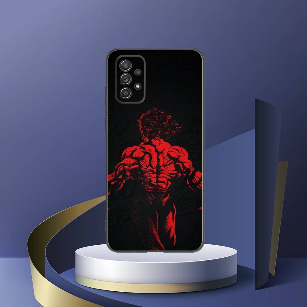 

Anime Baki Phone Case For Samsung Galaxy S25,S24,S21,S22,S23,S30,Ultra,S20,Plus,Fe,Lite,Note,10,9,5G Black Cover Samsung S25ULTRA