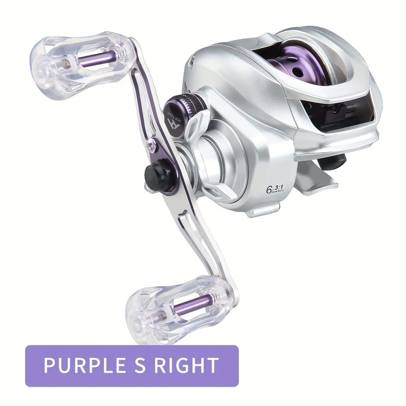 Baitcasting Reel6.3:1 Gear RatioAluminum Alloy and PA ConstructionGreat for Both Freshwater and Saltwater FishingIdeal Holiday Gift for Anglers