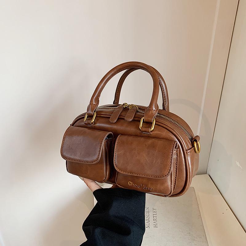 Nischendesign Tasche 2025 neue trendige High-End tragbare Kissen-Tasche Textur vielseitige Schulter-Umhängetasche Damentasche