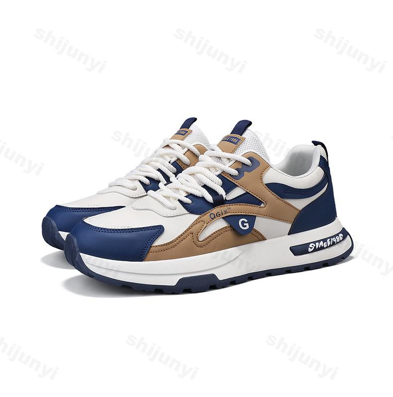 

Fashion Low Top Casual Sports Shoes for Men 2025 Spring New Fashion Trend Versatile Thick Soled Shoes Mesh Breathable Platform sneakers 39 хаки