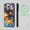 Demon Slayer Phone Case Magnetic Case For IPhone 16 14 13 12 11 15 Pro Max Plus For Magsafe Wireless Charge Cover