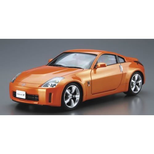 Aoshima Bunka Kyozai (AOSHIMA) 1/24 The Model Car Series No. 33 Nissan Z33 Fairlady Z Version ST 2007 Plastic Model