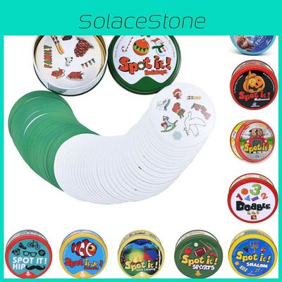 Dobble Spot It Game Cards For Addictive Family Fun And Quick Visual Challenges