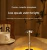 European Style LED Rechargeable Table Lamp - Decorative Night Light for Restaurant & Speakeasy Bars