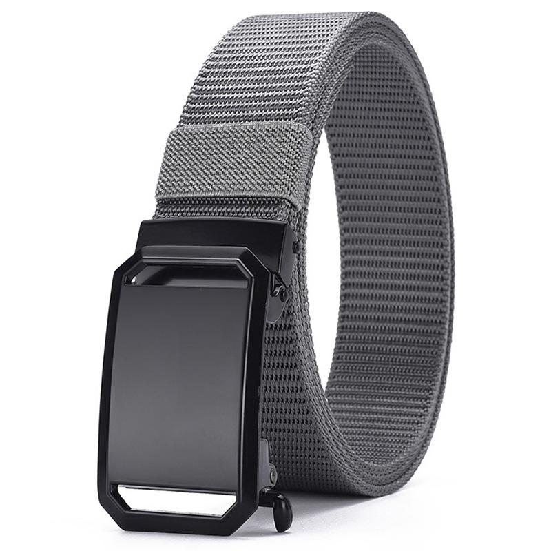 Men'S Imitation Nylon Belt Outdoor Sports Multi-Functional Military Training Tactical Belt