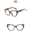 Women's Glasses, Retro Large-frame Cat-eye Glasses.