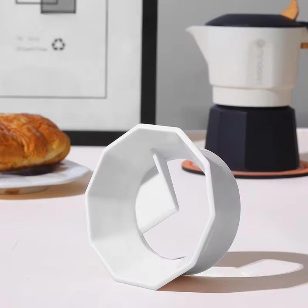 65mm Rotary Powder Dosing Ring Anti-spill Coffee Powder Distributor Moka Pot Tamper  Office