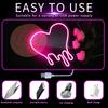 ENUOLI Heart Neon Sign USB Dimmable Wall Light Direct from Japan