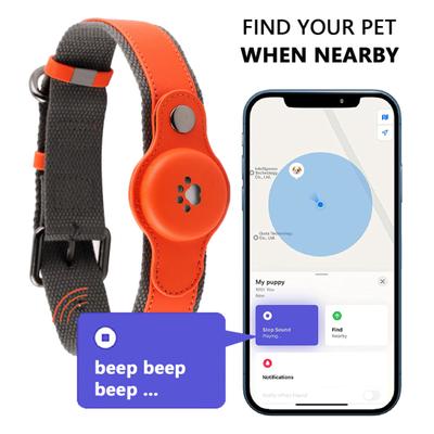 Waterproof Dog GPS Tracker Collar for IOS Lightweight Long Battery Life Real-Time Anti-lost Pet Locator Fits Small Medium Large Dogs