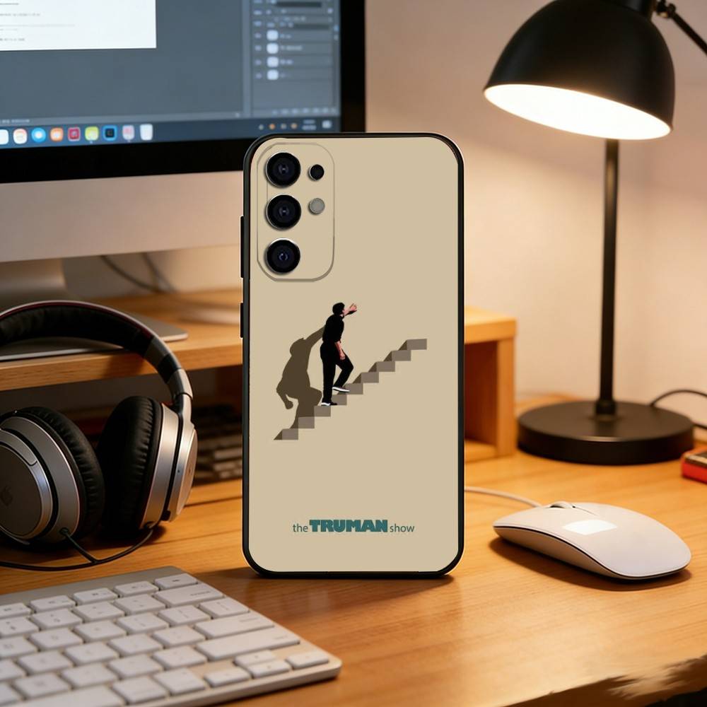 The Truman Show Phone Case For Samsung S25,S24,S21,S22,S23,S30,Ultra,S20,Plus,Fe,Soft Silicone Black Cover