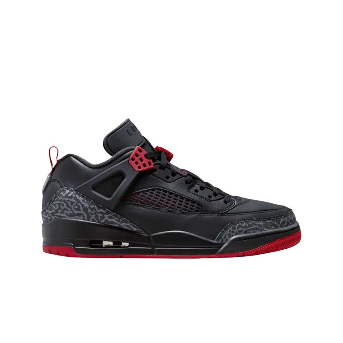 

Jordan Spizike Low Black Gym Red 285