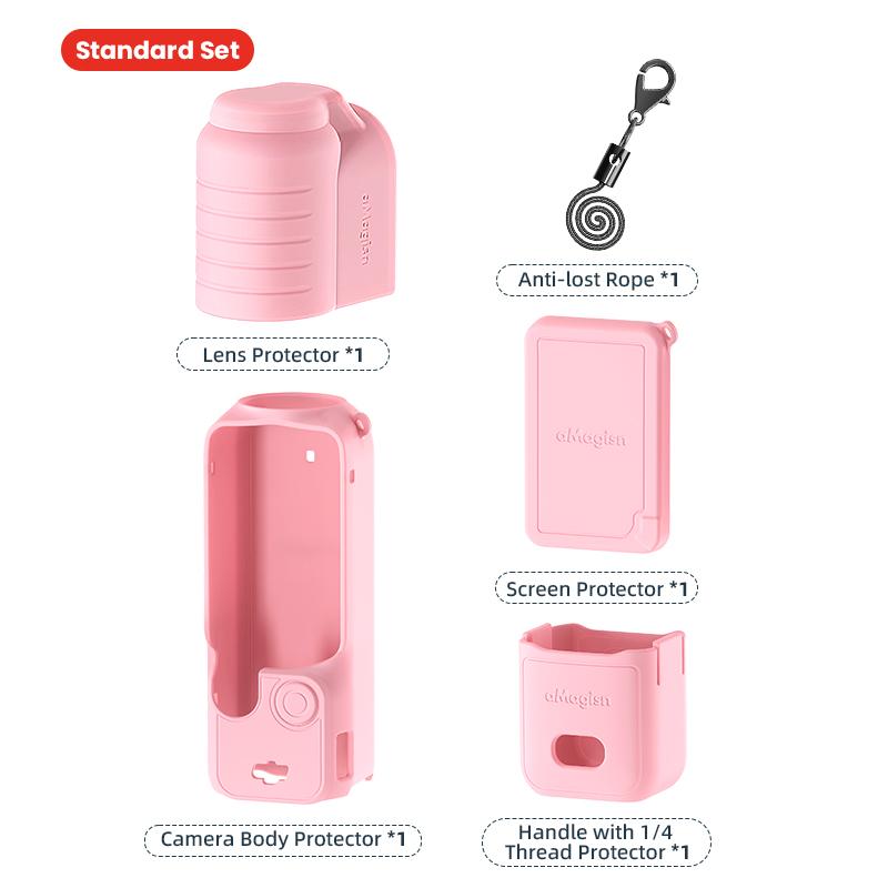 Силиконовый чехол для DJI OSMO Pocket 3 Чехол Pocket 3 Устойчивый к царапинам силиконовый защитный чехол для аксессуаров DJI Pocket 3