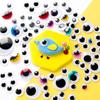 Self-Adhesive Wiggly Doll Eye DIY Handicraft Materials Plastic Movable Color Household Craft Supplies Handmade Accessories TMZ
