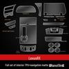 Fits 23 Lexus RX350h Models: Center Console Gear Shift & Navigation Display Tempered Film.
