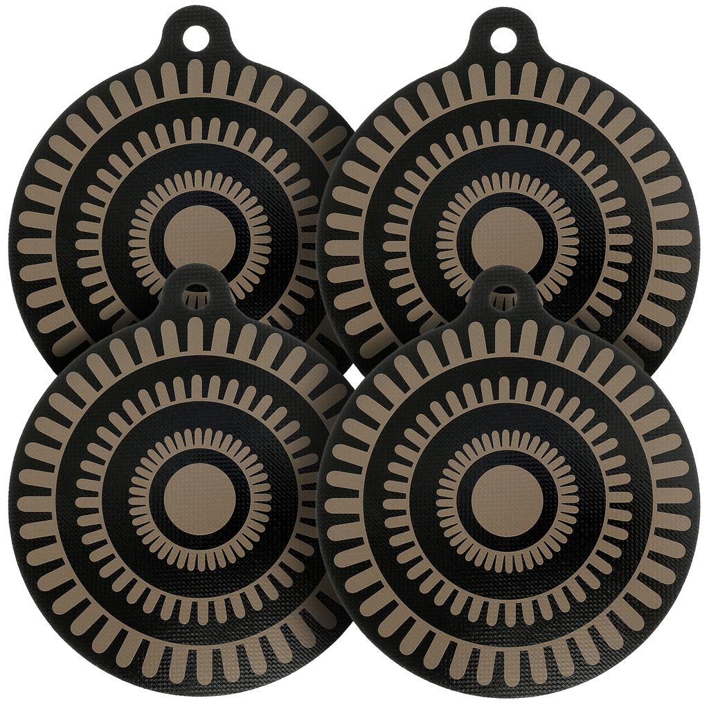 2/4Pcs Induction Hob Protector Mat Induction Cooker Gasket Induction Cooktop Protector Table Placemat Pot Mat Kitchen Accessorie