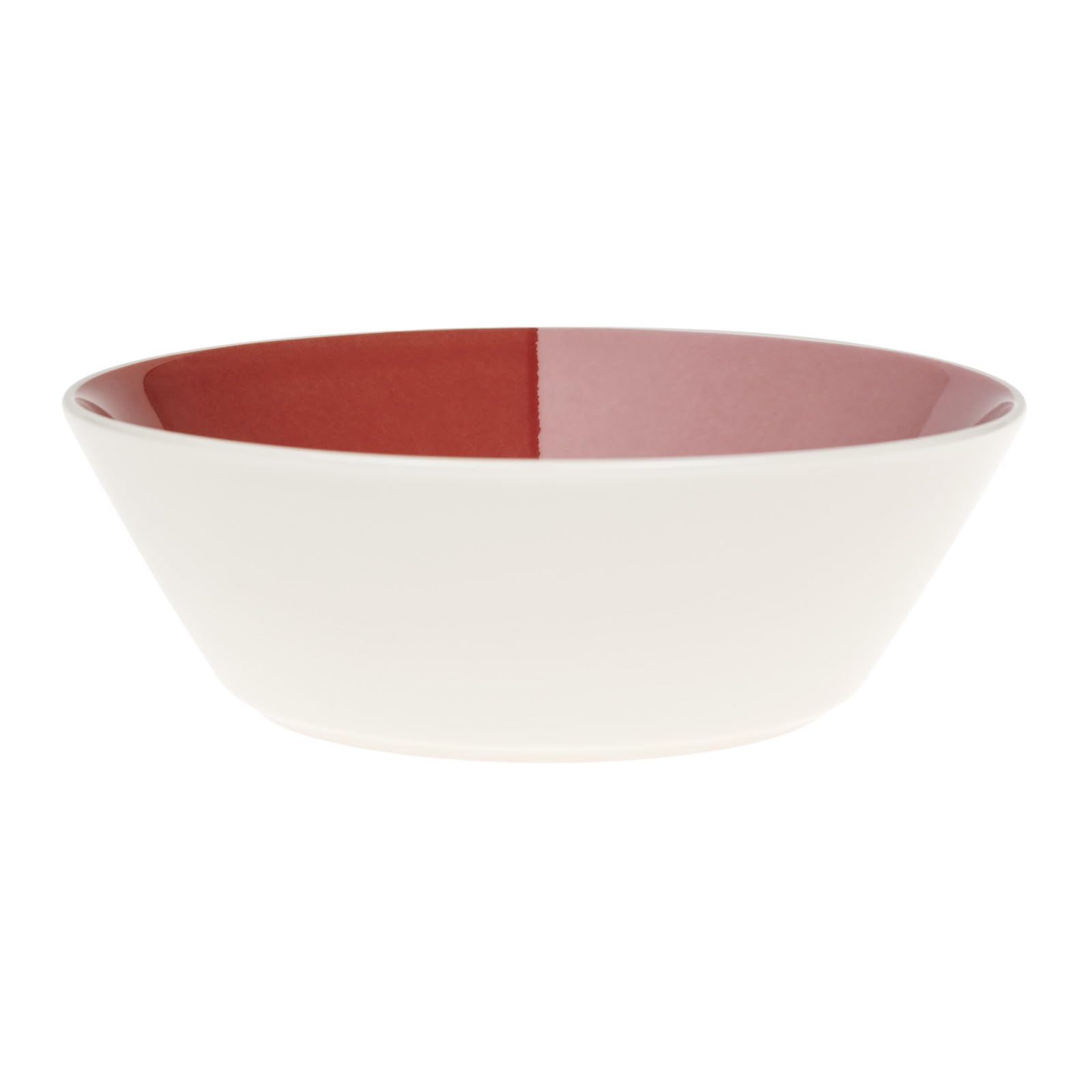 

[Officially Imported] Arabia Vucco Bowl, Pink/Red, Diameter: Approx. 17cm