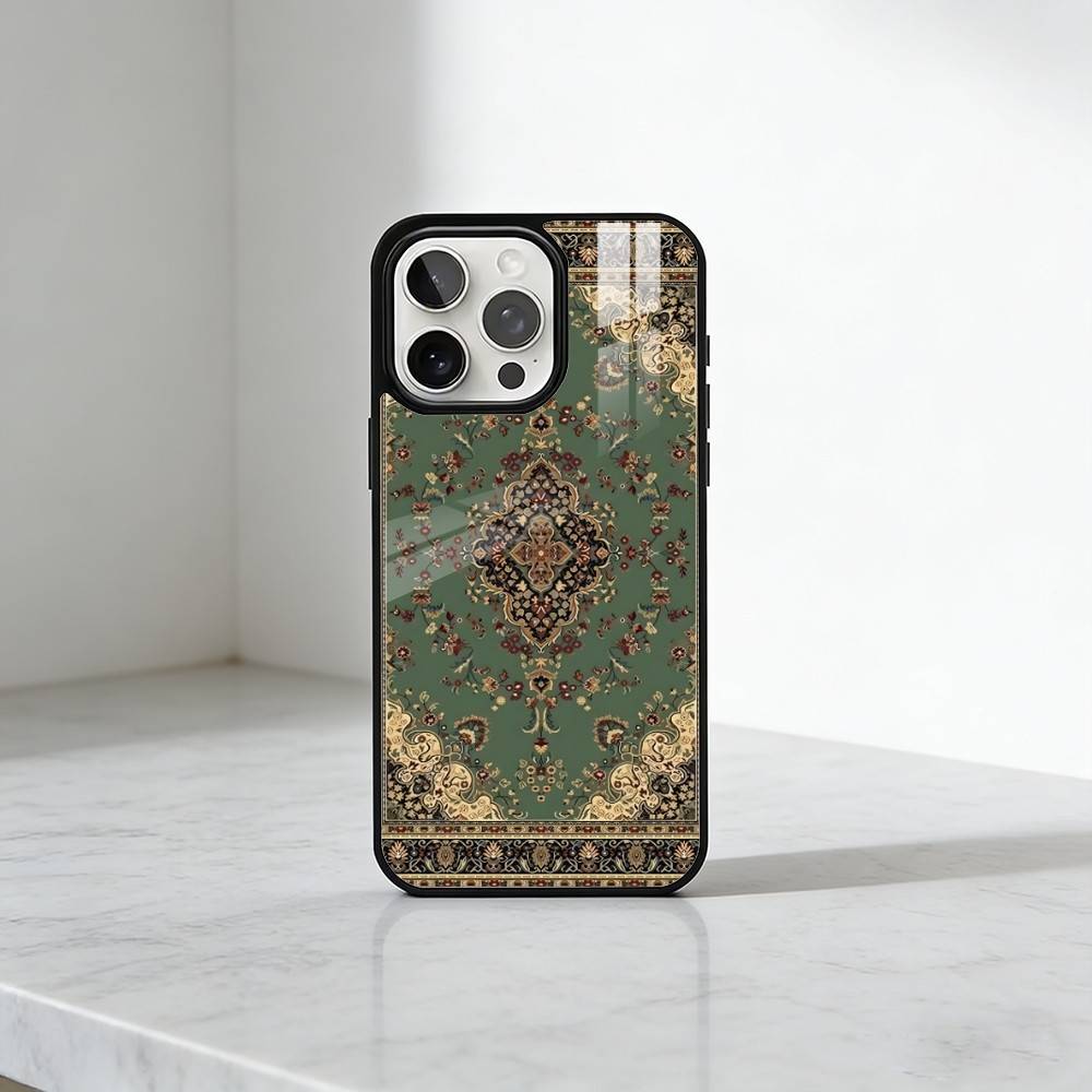 P-Persian Carpet Art Patterns Phone Case For iPhone17,16,15,14,13 Plus,Pro Max Magnetic For Magsafe Wireless Charging