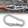 304 Stainless Steel Carabiner Fast Hanging Buckle Elastic Buckle Spring Hook (M11)