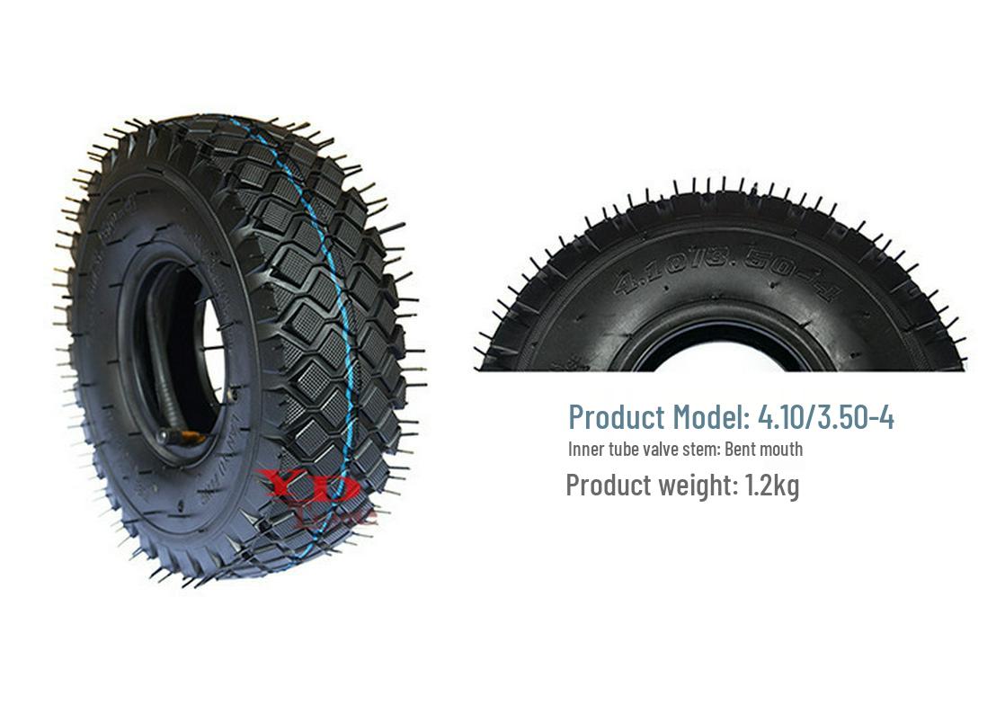 

ATV Beach Electric Vehicle with Inflatable Tires, Tiger Car & Little Dolphin 4.10/3.50-4, 3.00-4 Thickened Tire
