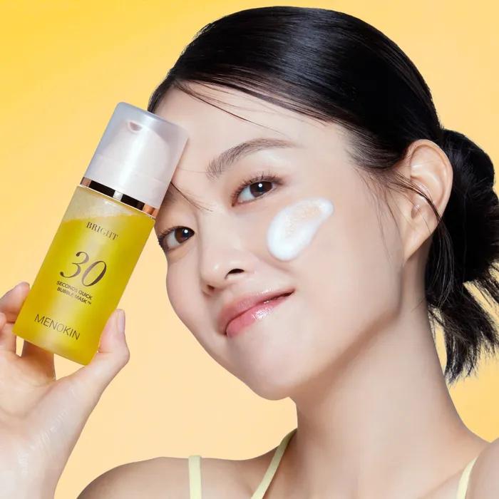 Menokin 30 seconds quick bubble mask_bright