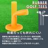 Golf Highly Durable of Tees, Rubber, Lightweight, Flexible, (Set 5)