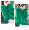 Women's Soft V-neck Sweater - 2026 Autumn/Winter Loose Knit Long Sleeve Pullover Top