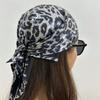 Hip Hop Triangular Headscarf Y2K Punk Bandana Headwear Leopard Print Hair Scarf  Ladies