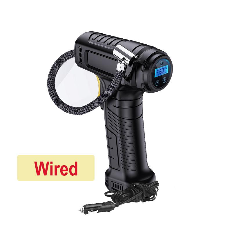 

Портативный автомобильный воздушный компрессор 120 Вт цифровой насос для накачивания шин надувной насос воздушный насос перезаряжаемый автомобильный мотоциклетный насос для накачивания шин