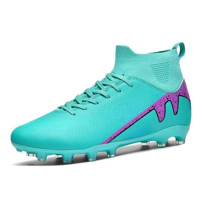 Mode 32-46 Teenager Übergröße High Leg Nägel Fußball Trainings-Sneakers Kinder Fußballschuhe
