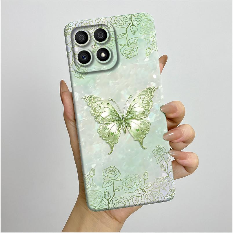 Phone Case For Honor X8 4G Case Aesthetic Luxury Protective Full Coque HonorX8 Soft Silicone Funda For Honor X 8 X8 Back Cover