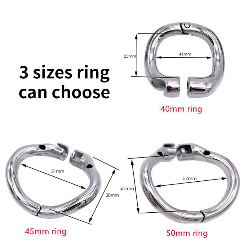 Nový design zámků Nerezová klec cudnosti