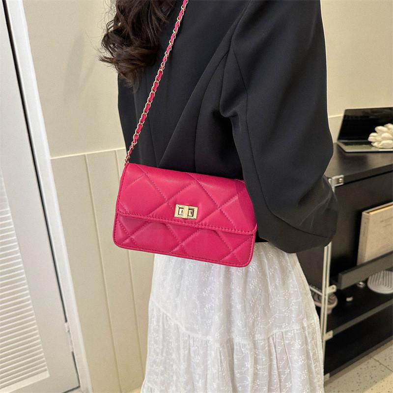 Trendy Retro Casual Crossbody Bag Stylish Fall Collection Unique Design Square Bag