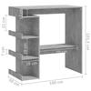 Wohnzimmer-Bar-Tisch, Flur-Beistelltisch, Wohnzimmer-Präsentationstisch, Schlafzimmer-Schminktisch, multifunktionaler Beistelltisch, 100x50x101,5 cm