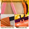 PU Stylish Hamburger Daypack Laptop Storage Zipper Multi-layer Backpack Casual Tote Cheeseburger Backpack for Outdoor Vacation