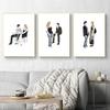Before Trilogy Poster Art Print Classic Movie Poster Abstract Minimalist Wall Art Sunrise Canvas Painting Wall Picture Decor No Frame