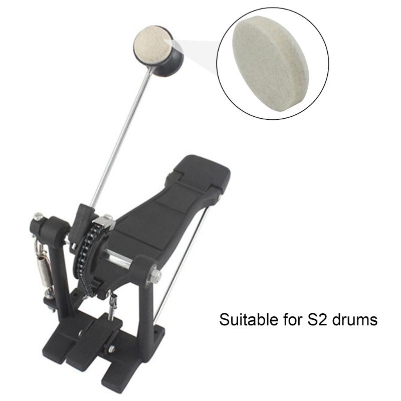 Felt Drum Beater Pedal Mallet Drum Percussion Drum Head Drum Practice Drum Pad