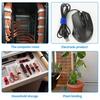 Home Office Cable Tie Roll Easy Quick Wrap Reusable Self-Gripping Hook Loop Straps for Wire Management Cut to Length