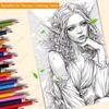 New A4 Flower Fairy Coloring & Drawing Book - Thick Pages