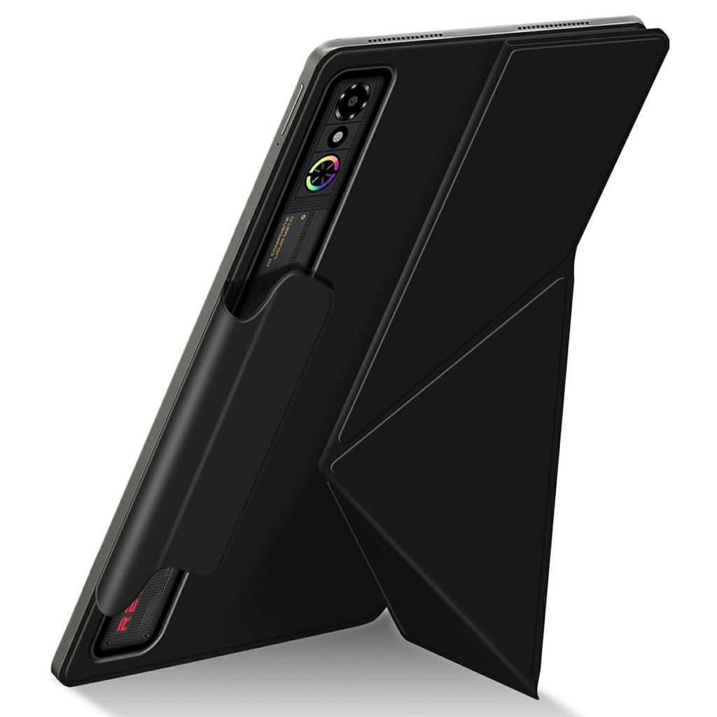 Kožené pouzdro Origami Stand s magnetickým krytem pro tablet ZTE nubia RedMagic Astra