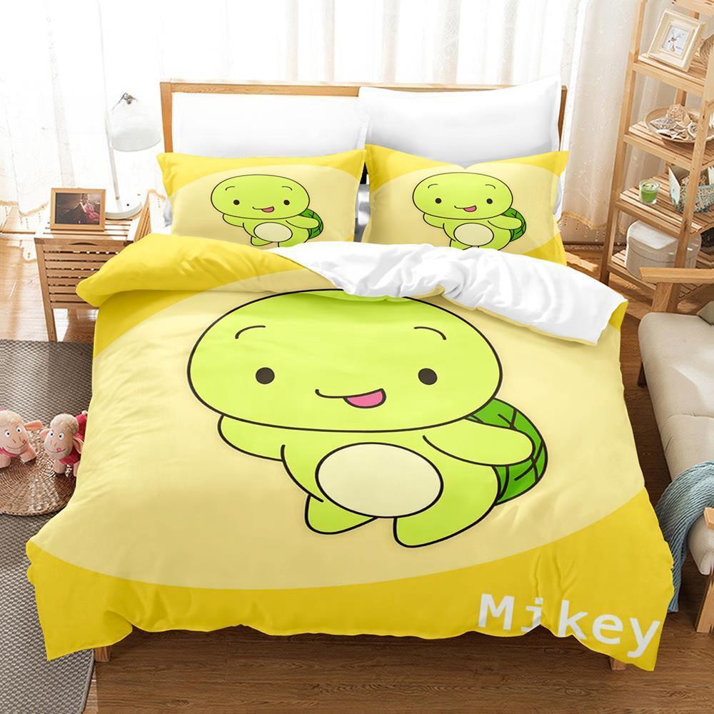 New Maizen Sisters Bedding Set Single Twin Full Queen King Size Bed Set Adult Kid Bedroom Duvet Cover Sets Anime Bed Sheet Set