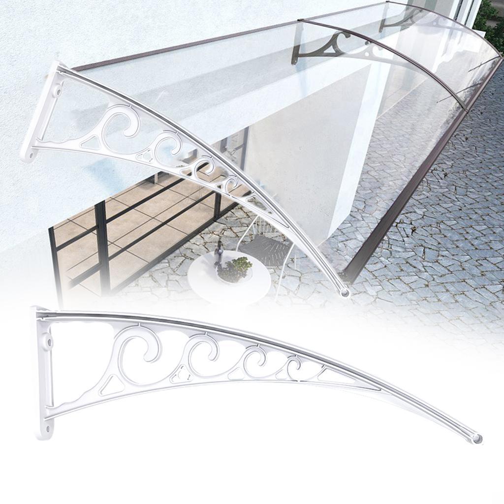 Starke Markisen-Überdachung Halterung Sonnenschutz Stützhalterung Außen Hohl Einfache Montage Fenster-Markisenhalterung für Tür Balkon