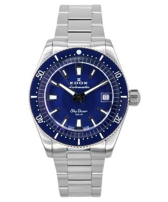 Skydiver 38 Date Limited Edition blaues Zifferblatt automatische Taucheruhr 801313BUMBUIN 300M Swiss Made Herrenuhr