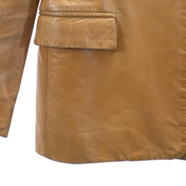 Calvin klein leather tailored jacket 4 Camel brown Women Used