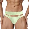 Erotische Kleidung für Männer Neue niedrige Taille Männer Homosexuell Slips Unterwäsche Baumwolle Weiche Sexy Herrenhöschen Bequeme U Konvex Hohl Mann Sport Slips Hombre AD752